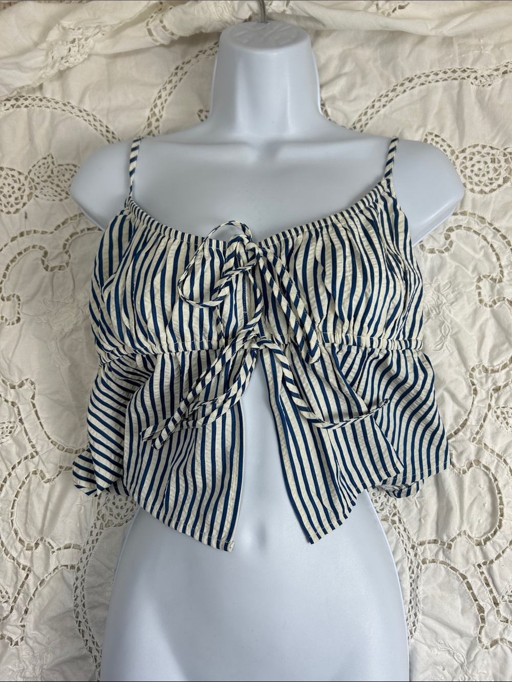 NWT American Eagle Tie Front Cami XS